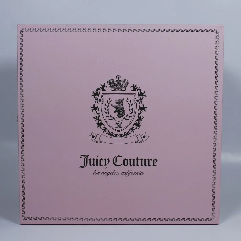 Juicy Couture Heritage Barrel Bag‎ Set – Pink Y2K Cylindrical Bag (New in Box)
